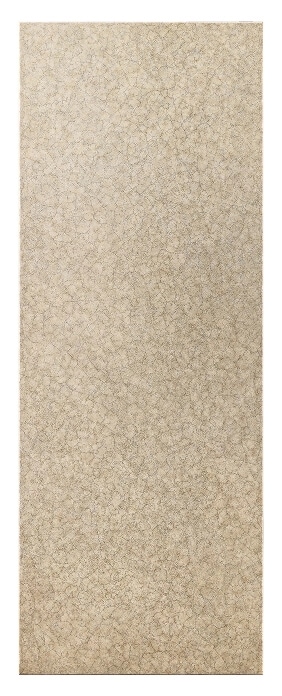 A 30-inch column panel in Eggshell Crackle Taupe