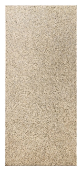 A 36-inch column panel in Eggshell Crackle Taupe