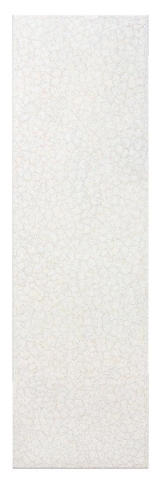 A 24-inch column panel in Eggshell Crackle Sepia
