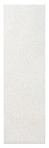 A 24-inch column panel in Eggshell Crackle Sepia