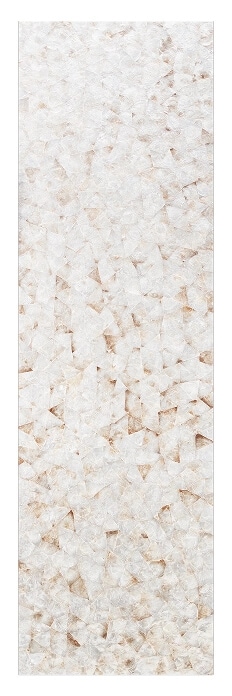 A 24-inch column panel in Capiz Copper