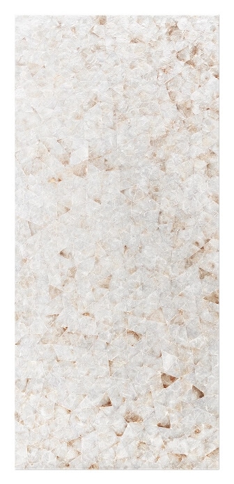 A 36-inch column panel in Capiz Copper