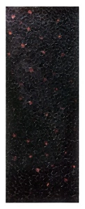 A 30-inch column panel in Dark Pen Carnelian