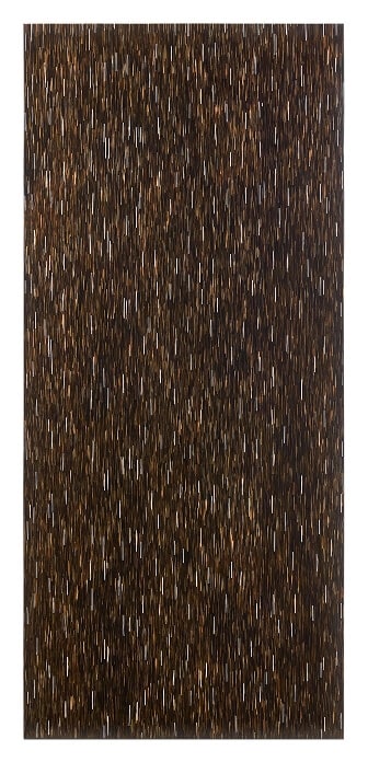 A 36-inch column panel in Dark Pen Dark