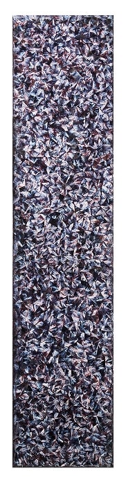 A 18-inch column panel in Mussel Shell Burgundy