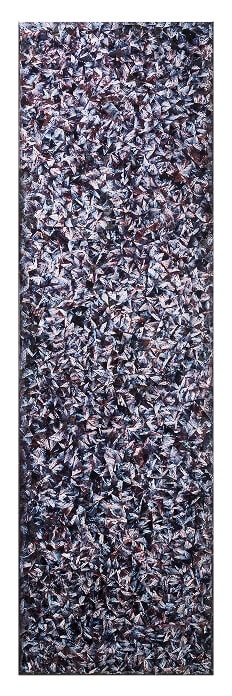 A 24-inch column panel in Mussel Shell Burgundy