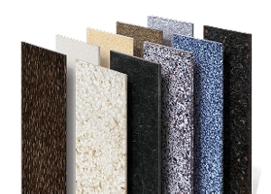 A series of panels from the Elements Collection