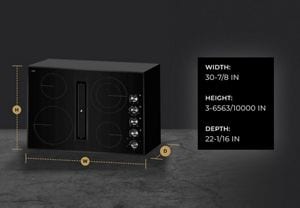 Black Floating Glass 30