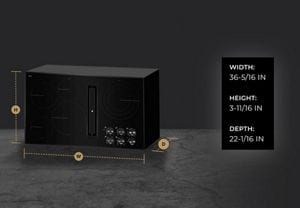 Black Floating Glass 36