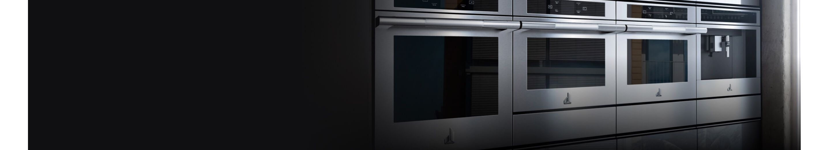 The Urban Living small appliances installed next to eachother, showing the entire line.