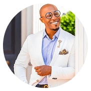 A headshot of Corey Damen Jenkins. 