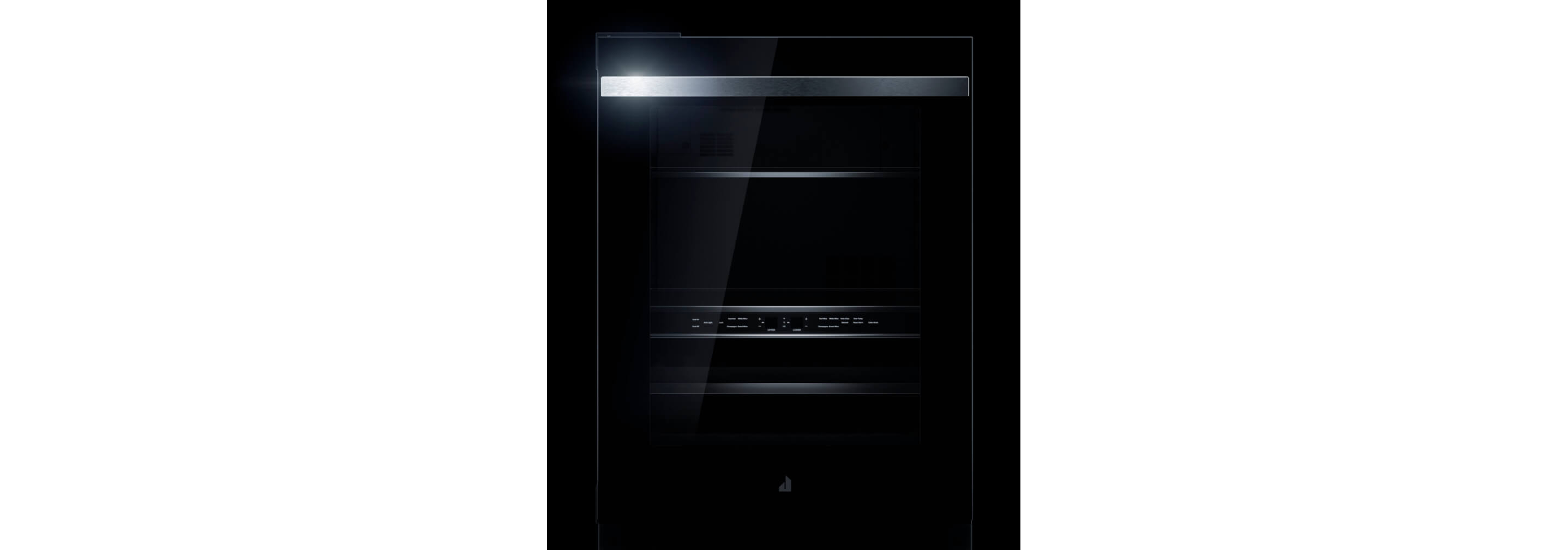 The front of a NOIR™ Design beverage center.