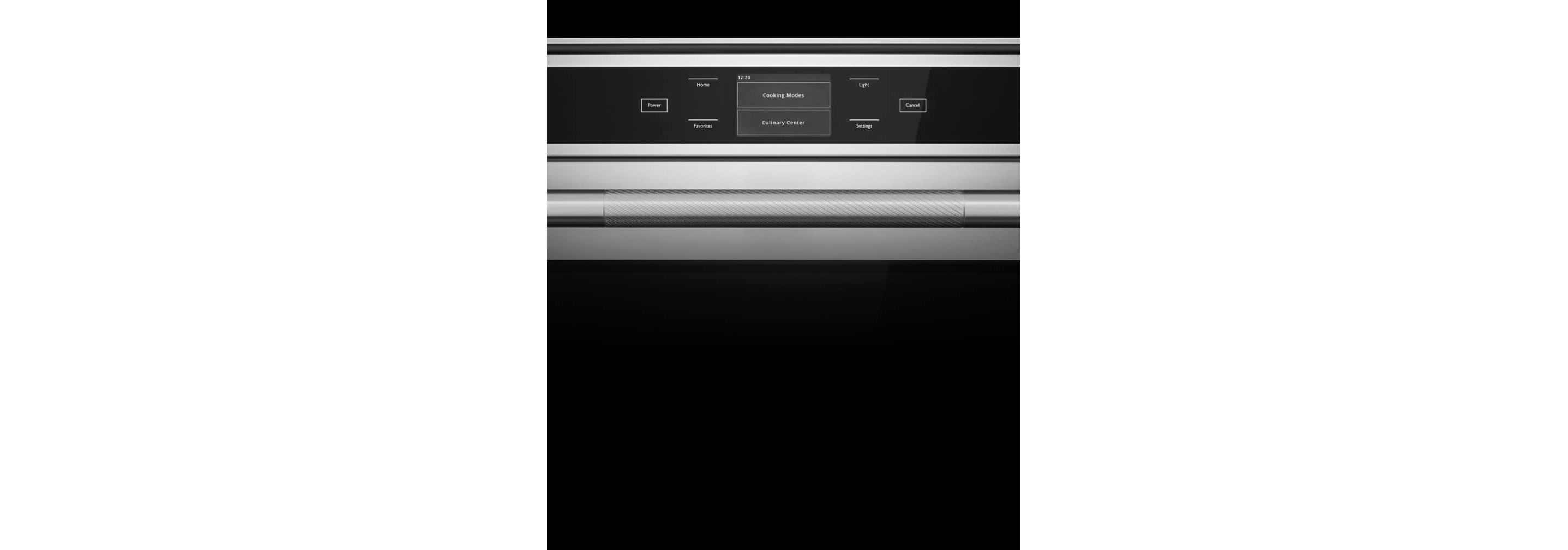 The display on the 24-inch wall oven.