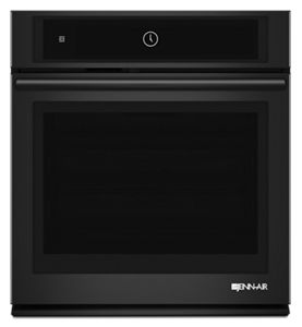 Black Floating Glass 27” Single Wall Oven with MultiMode® Convection System