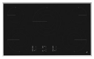 Lustre Stainless 36" Electric Cooktop with Glass-Touch Electronic Controls