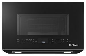 Black Floating Glass 30" Over-the-Range Microwave Oven with Convection