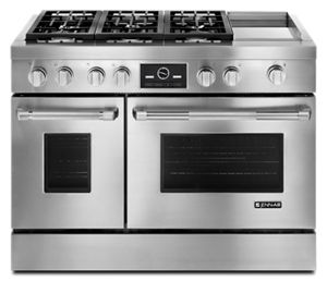 Pro-Style® 48" Dual-Fuel Range with Griddle and MultiMode® Convection