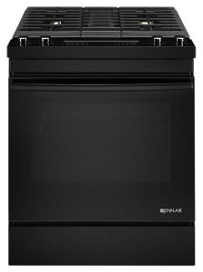 Black Floating Glass30" Dual-Fuel Downdraft Range