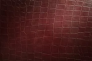 Croc 24" Leather Cuts Collection Wine Column Panel