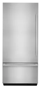 NOIR™ 36" Fully Integrated Built-In Bottom-Freezer Refrigerator Panel-Kit (Left-Swing)