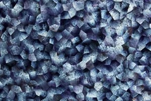 24" Elements Collection Mussel Shell Blue Custom Wine Column Panel