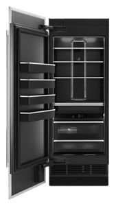 30" Panel-Ready Built-In Column Freezer, Left Swing