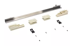 JennAir 27-IN Oven Flush Installation Trim Kit - Stainless Steel for Built-In Oven/Microwave Combination Models (JMW2427DS)
