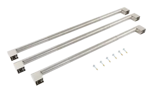 Built-In Refrigerator RISE™ Handle Kit, Stainless Steel