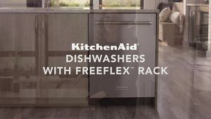 KitchenAid FreeFlex Rack Dishwashers Product Walkthrough 404 Models